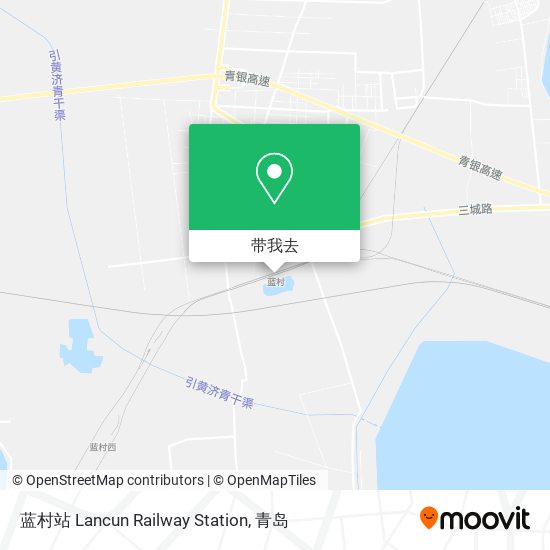 蓝村站 Lancun Railway Station地图