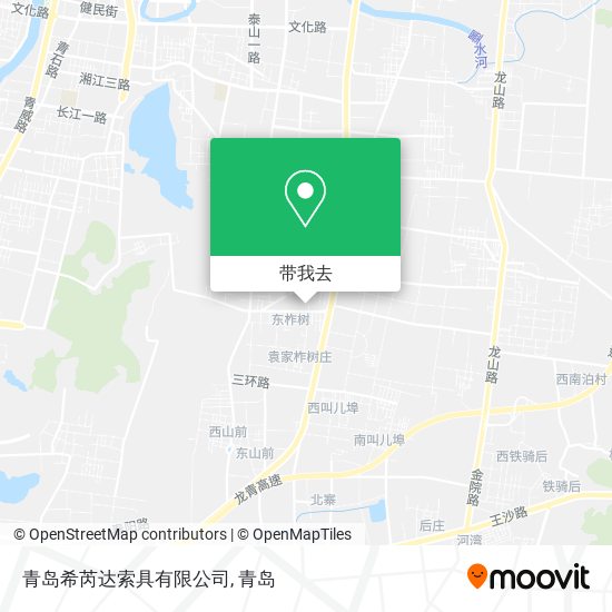 青岛希芮达索具有限公司地图