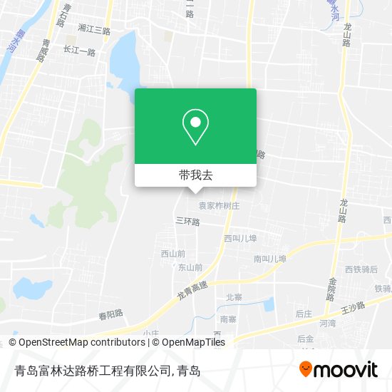青岛富林达路桥工程有限公司地图