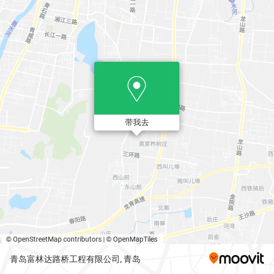 青岛富林达路桥工程有限公司地图
