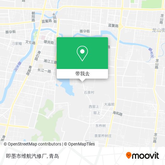 即墨市维航汽修厂地图