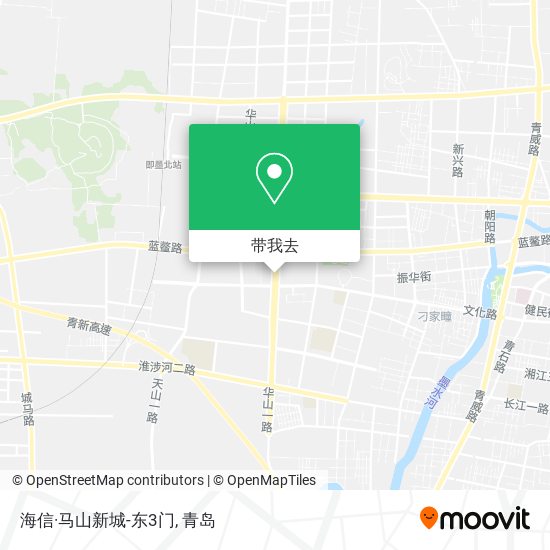 海信·马山新城-东3门地图
