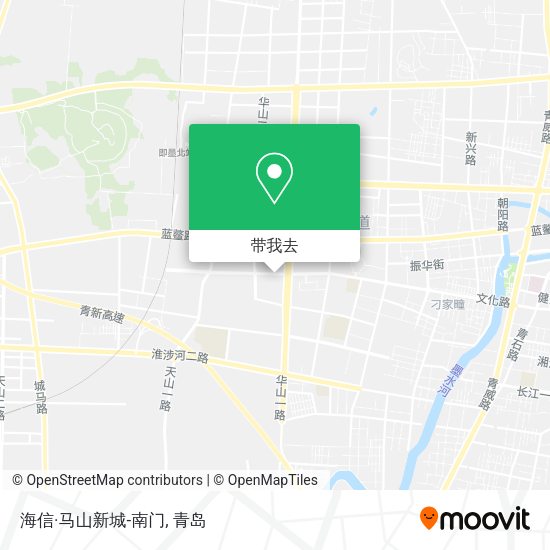 海信·马山新城-南门地图