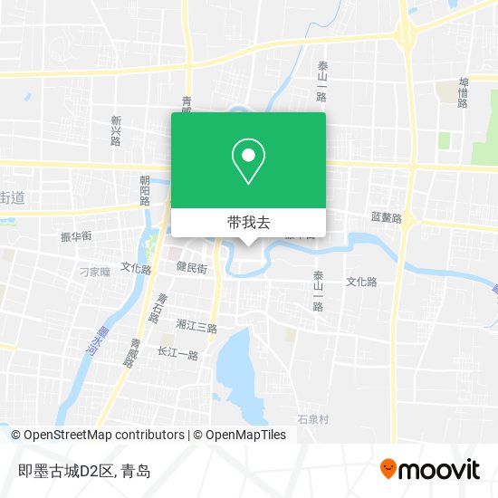 即墨古城D2区地图