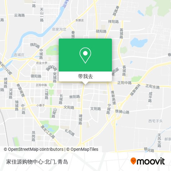 家佳源购物中心-北门地图