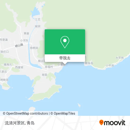 流清河景区地图