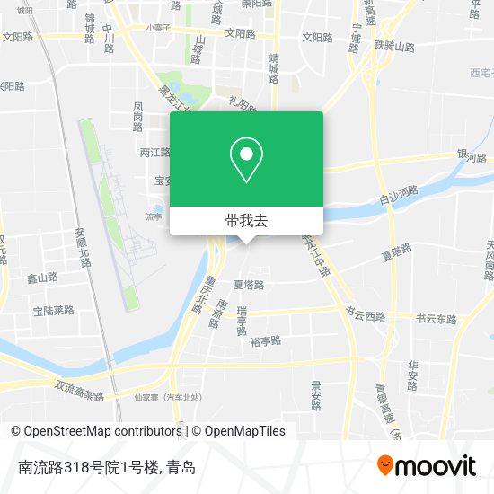 南流路318号院1号楼地图