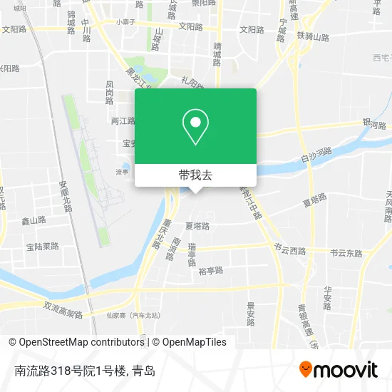 南流路318号院1号楼地图