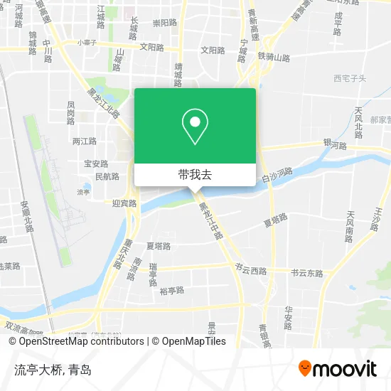 流亭大桥地图