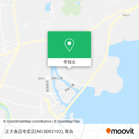 正大食品专卖店(NO.SD02102)地图