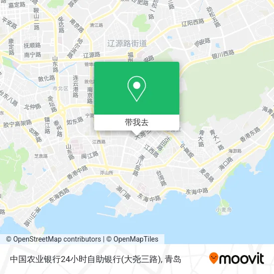 中国农业银行24小时自助银行(大尧三路)地图