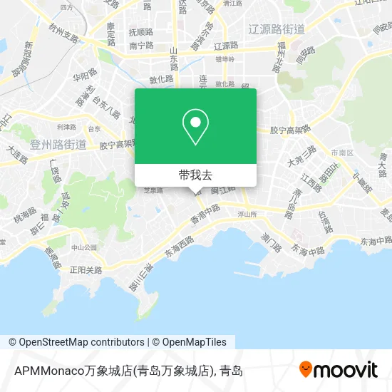 APMMonaco万象城店(青岛万象城店)地图