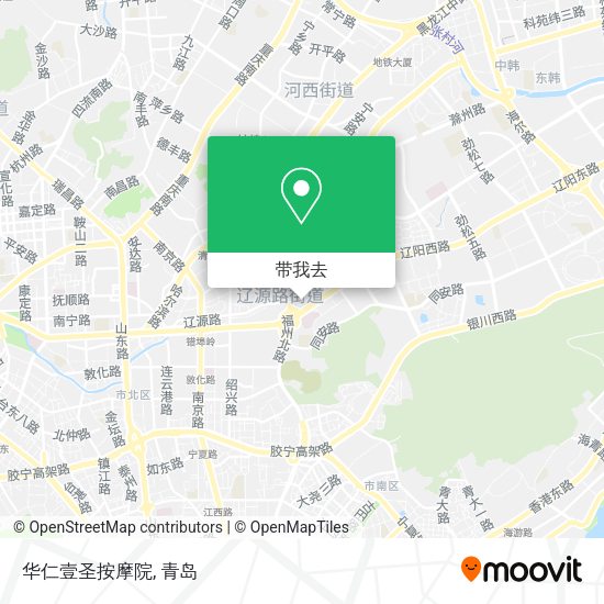 华仁壹圣按摩院地图