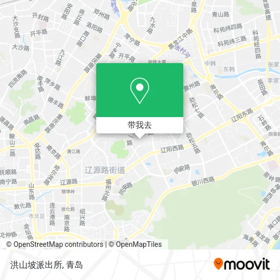 洪山坡派出所地图