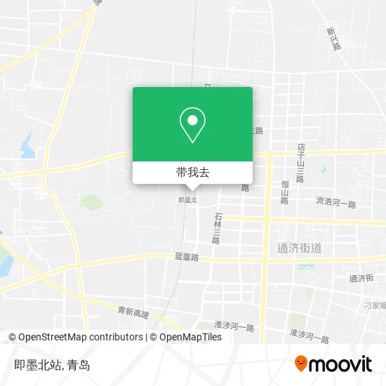 即墨北站地图