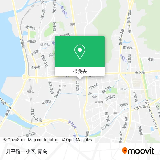 升平路一小区地图
