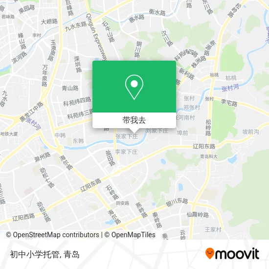 初中小学托管地图