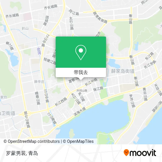 罗蒙男装地图