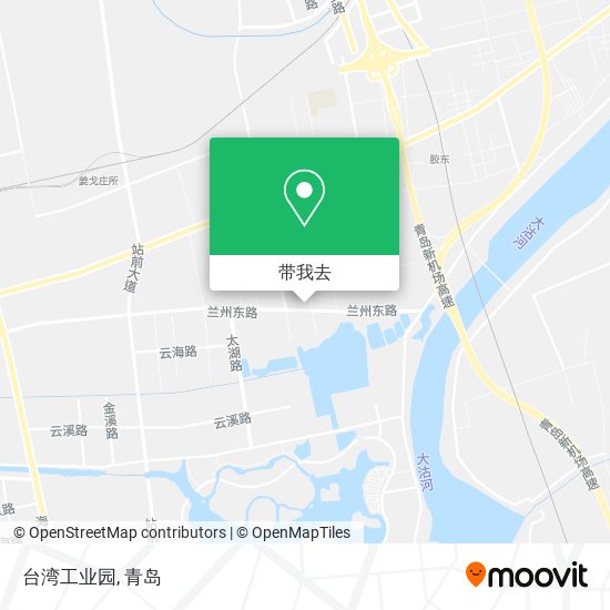 台湾工业园地图