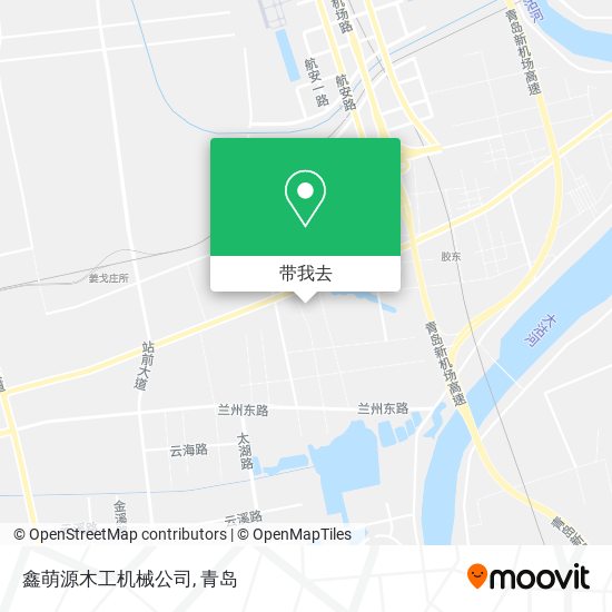 鑫萌源木工机械公司地图
