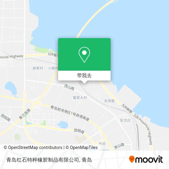 青岛红石特种橡胶制品有限公司地图