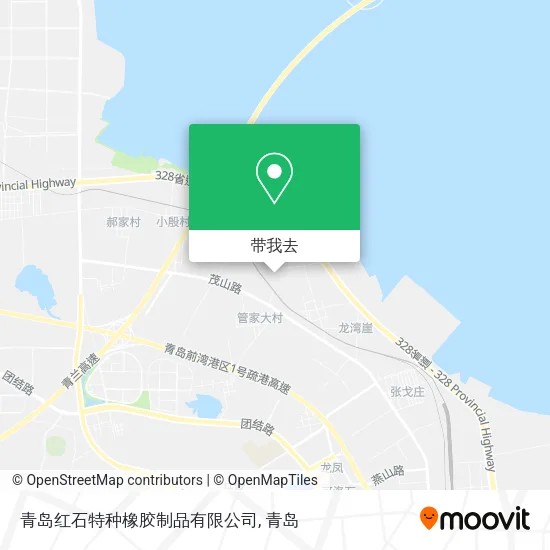 青岛红石特种橡胶制品有限公司地图