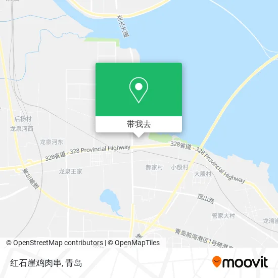 红石崖鸡肉串地图