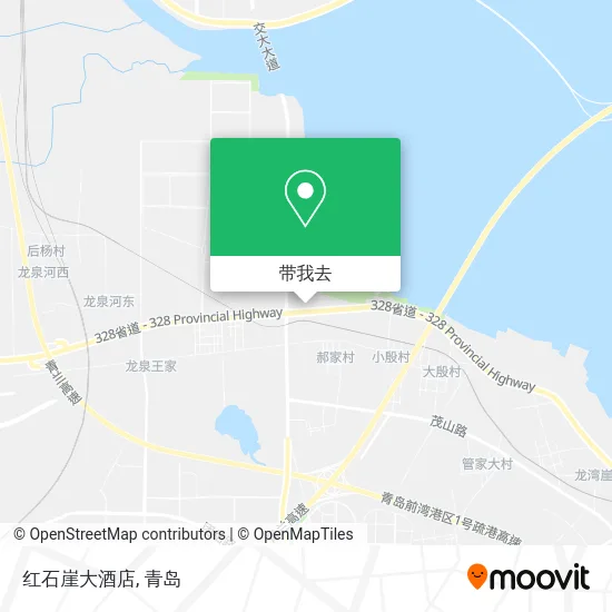 红石崖大酒店地图