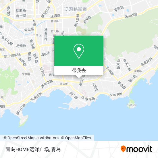 青岛HOME远洋广场地图