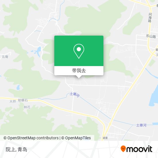 院上地图