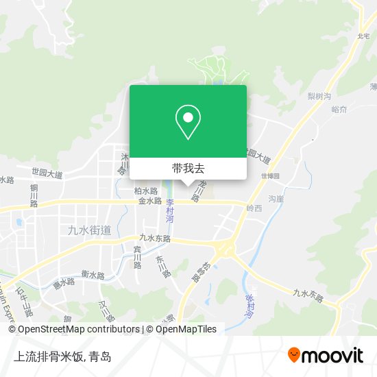 上流排骨米饭地图