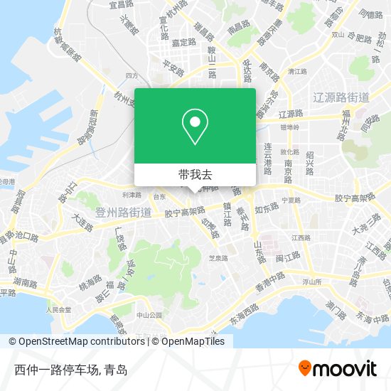 西仲一路停车场地图