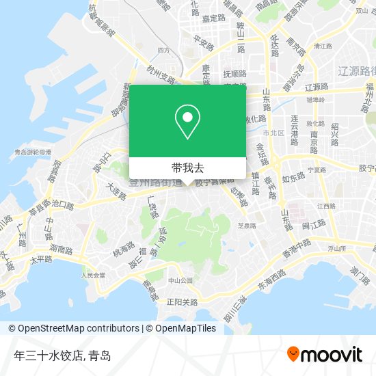 年三十水饺店地图