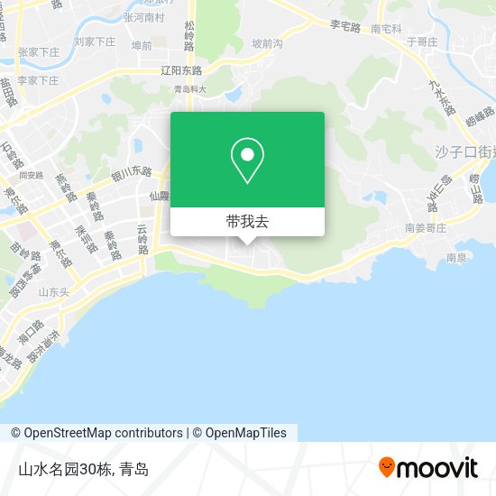 山水名园30栋地图