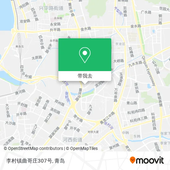 李村镇曲哥庄307号地图