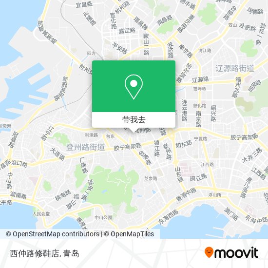 西仲路修鞋店地图