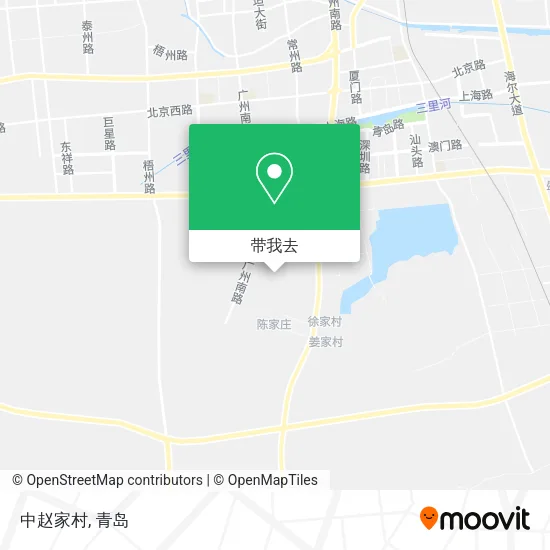 中赵家村地图