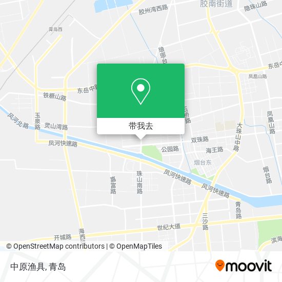 中原渔具地图
