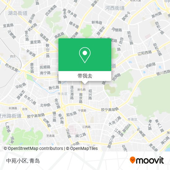 中苑小区地图