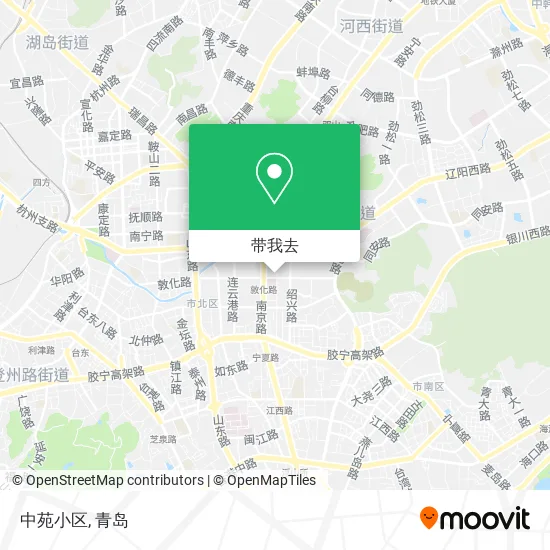 中苑小区地图