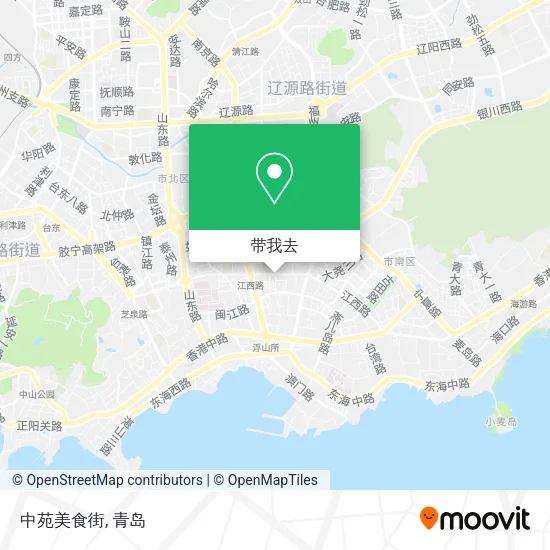 中苑美食街地图