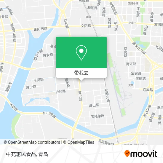 中苑惠民食品地图