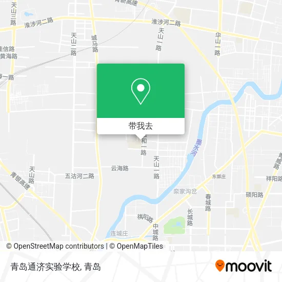 青岛通济实验学校地图