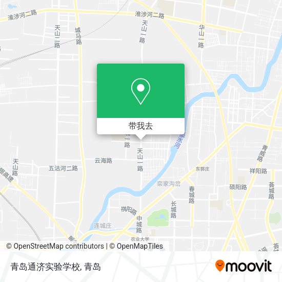 青岛通济实验学校地图