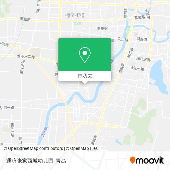 通济张家西城幼儿园地图