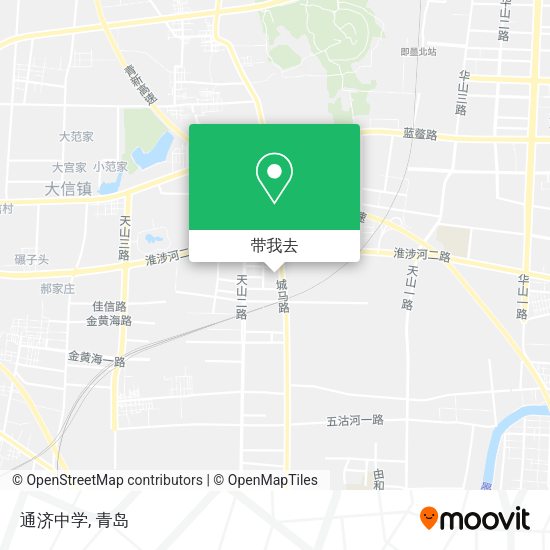通济中学地图