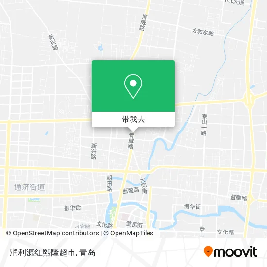 润利源红熙隆超市地图