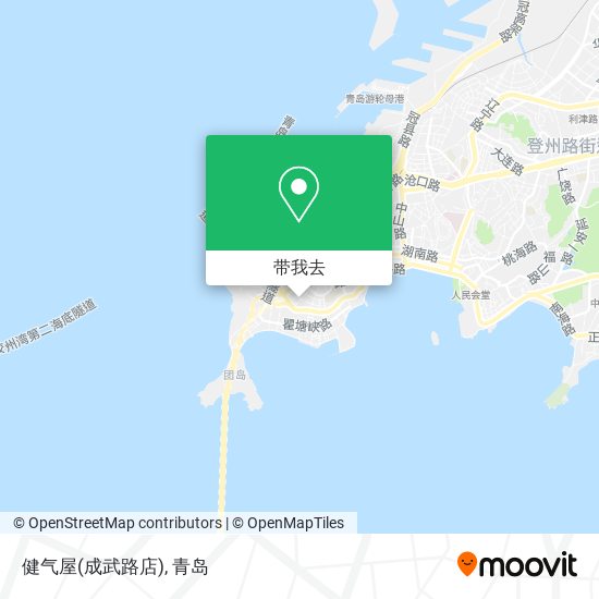 健气屋(成武路店)地图