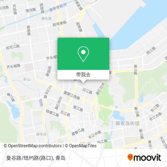 曼谷路/纽约路(路口)地图