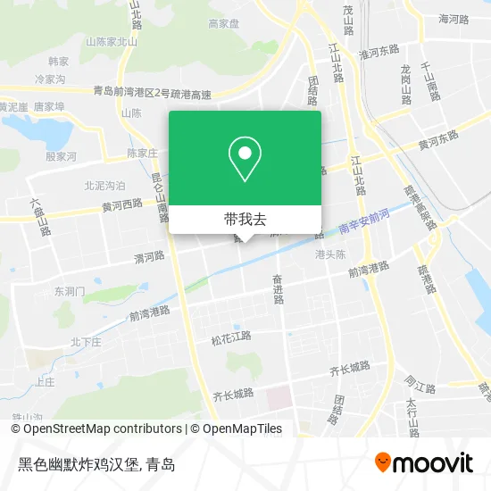 黑色幽默炸鸡汉堡地图